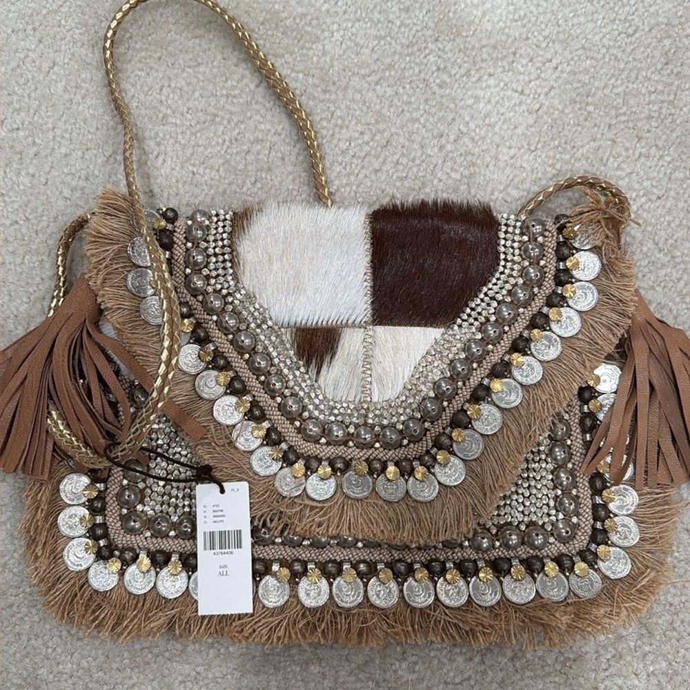 Bohemian Chic Patchwork Shoulder Bag